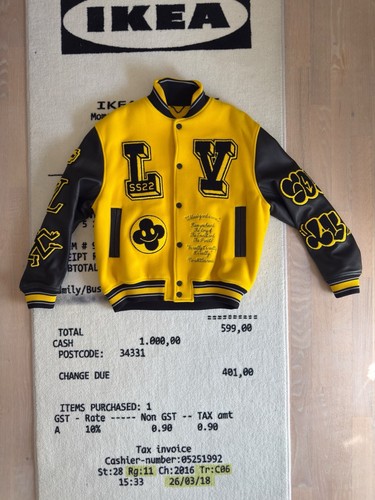 Giacca louis vuitton varsity - louis,