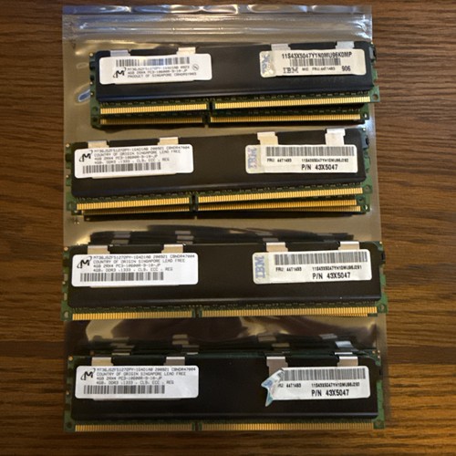 Lotto ibm 4gb - 12, ecc