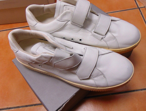 Leather crown sneakers logo - sneakers,