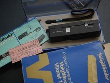 Voigtlander Vitoret 110 Subminature macchina fotografica vintage miniatura pellicola tascabile SCATOLA