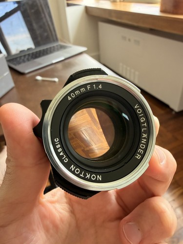 Obiettivo voigtlander nokton - obiettivo,