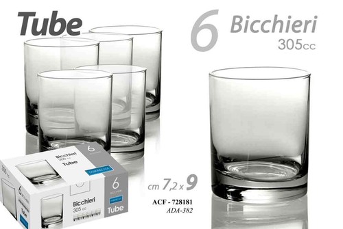Set bicchieri tavola - set, 6