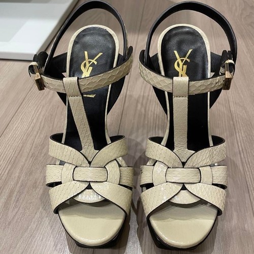 Sandali con tacco yves saint - con,