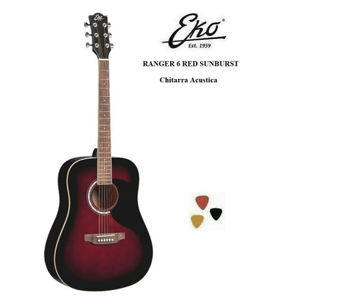 Eko ranger red sunburst - 6,