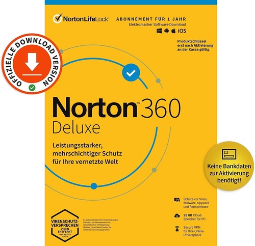 Norton 360 deluxe - 360, antivirus