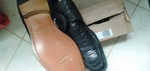 Scarpe uomo pitone - uomo,
