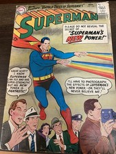 DC Comics Superman #125 Superman's New Power, numero chiave, grado Gd 2