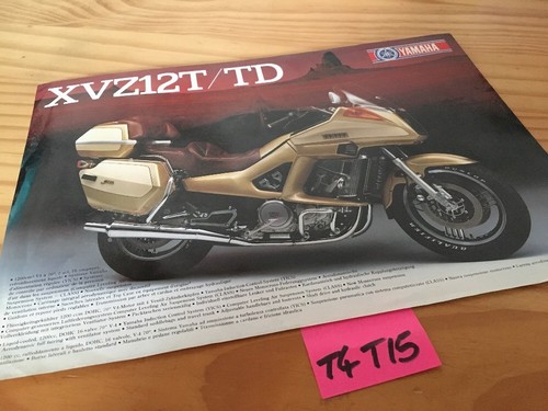 Yamaha xvz12t xvz12td 1200 - yamaha,