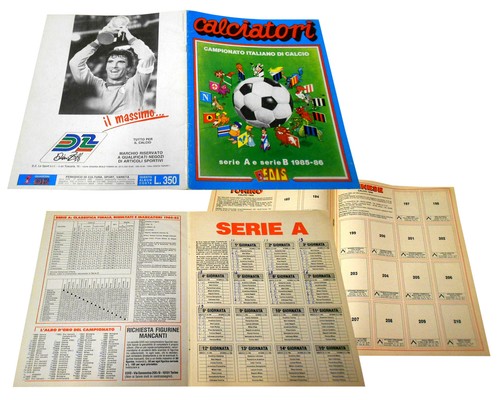 Album figurine calciatori - album,