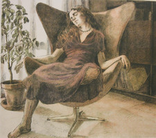 SEDIA UOVO ANNI 70 MCM HANNE