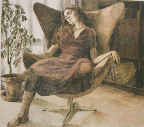 Sedia uovo anni mcm - uovo, hanne