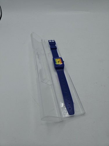 Orologio polso quadrato blu - orologio, da