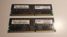 Kit RAM 512MB (2x256MB) DDR-266 PC-2100R SERVER MICRON MT18VDDT3272DG-265Z1