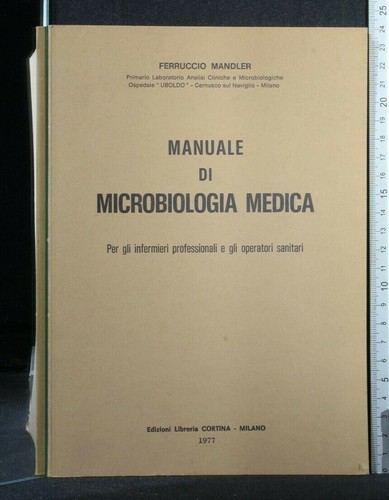 Manuale microbiologia - manuale, di