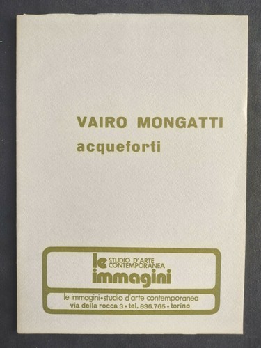 Vairo mongatti acqueforti - vairo,