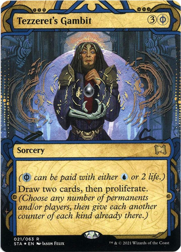 Mtg tezzeret gambit - 1x, tezzeret's