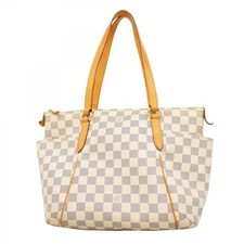 Borsa tote Louis Vuitton Totally PM N51261 Damier Azur bianca
