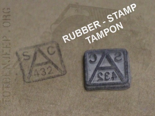 Rubber stamp tampon - stamp, caoutchouc