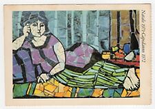 Domenico Cantatore - Donna Sdraiata - Natale 1971 - Capodanno 1972 - Cartolina