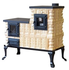 1KP Stufa in ceramica con