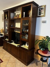 Credenza, mobile TV, armadietti, cassetti legno lucido per soggiorno vintage 