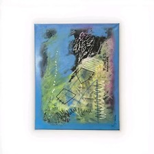Quadro Astratto Su Tela •