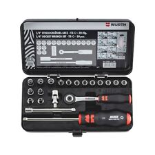 Chiavi a Bussola 1/4 Torx Professionali a Cricchetto Set 20pz - WÜRTH 096511 180