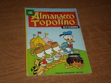 walt disney almanacco topolino n225 ed. mondadori con punti
