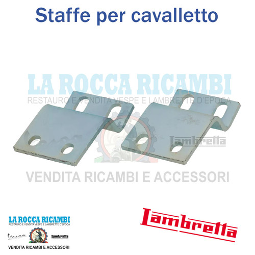 Staffe cavalletto lambretta - staffe,