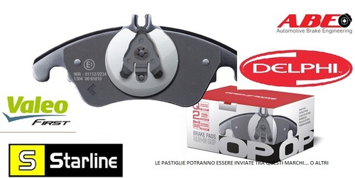 Pastiglie freno anteriori - pastiglie,