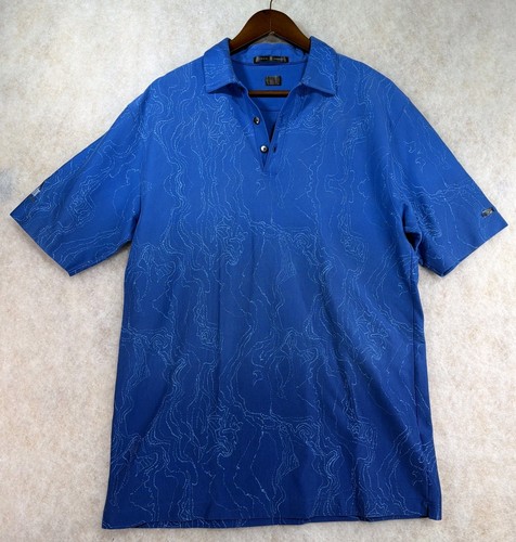 Nike golf polo shirt blu - golf,