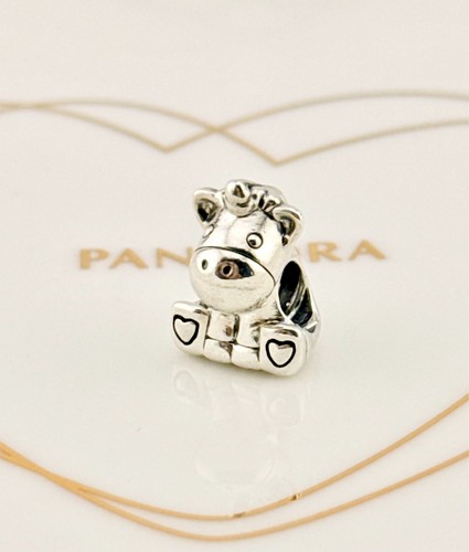 Charm pandora argento bruno - argento,