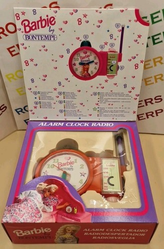 Barbie alarm clock - barbie,