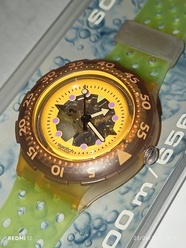 Swatch scuba 1991 hyppocampus - swatch,