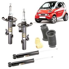 AMMORTIZZATORI PER SMART FORTWO 450 KIT COMPLETO A MOLLA CON TAMPONI ANTERIORI
