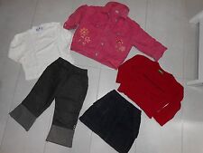 Lotto stock bambina 18/24 mesi giubbotto maglia benetton vestito gonna pantaloni