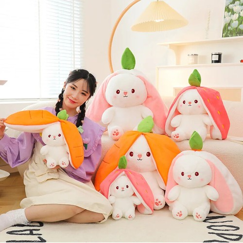 Peluche coniglio addormentato