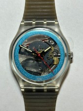 SWATCH GK113 1990 DISQUE BLUE