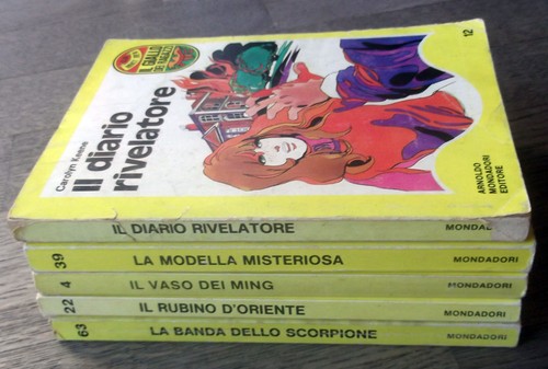 Lotto libri il giallo - lotto,