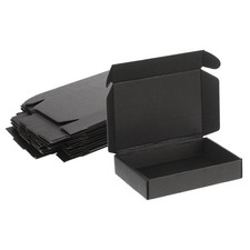 Black Corrugated Box Cardboard