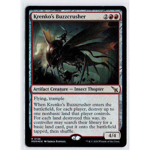 Krenko buzzcrusher mkm - buzzcrusher, mtg
