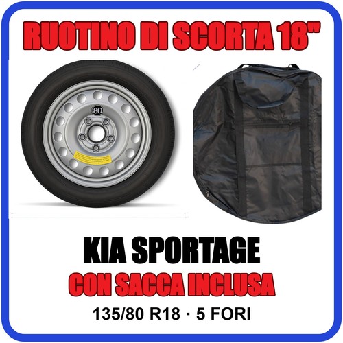 Ruotino scorta kia - 18",
