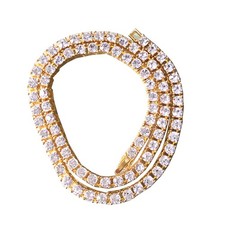 1 50cm cristallo Bling collana