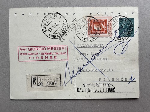 Intero postale italia - intero,