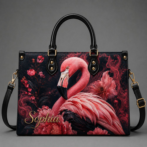 Borsa tote pelle rosa - tote, in