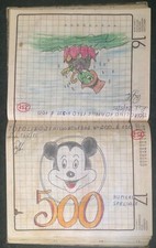 ?RARO Album con 358 Disegni di Topolino - Prezzo?Regalo - Da non Perdere!?