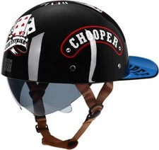 Casco moto d'epoca berretto