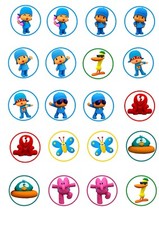 20X Adesivi Pocoyo