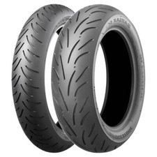 COPPIA GOMME BRIDGESTONE 110/70-16 52S + 120/80-16 60P BATTLAX SC1