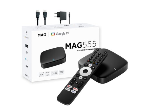 Iptv mag 555 set top - set,